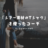 暑い夏にピッタリ！トレンドのシアー素材のアイテムを使ったコーデをご紹介。